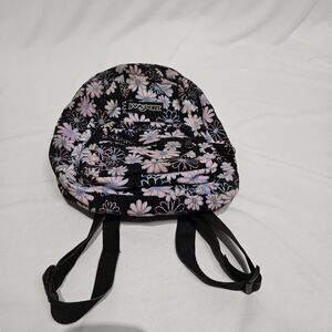 Vintage Jansport RARE Half Pint Backpack corduroy pastel Floral Daisy